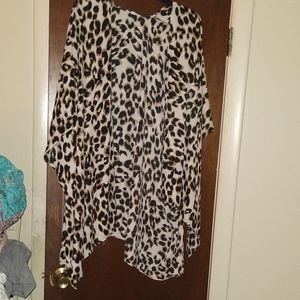 Cheetah kimono